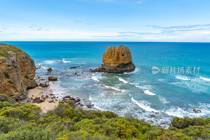 澳大利亚埃利斯湾Split Point海岸线